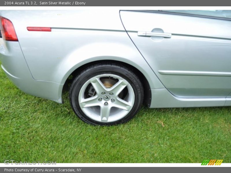 Satin Silver Metallic / Ebony 2004 Acura TL 3.2