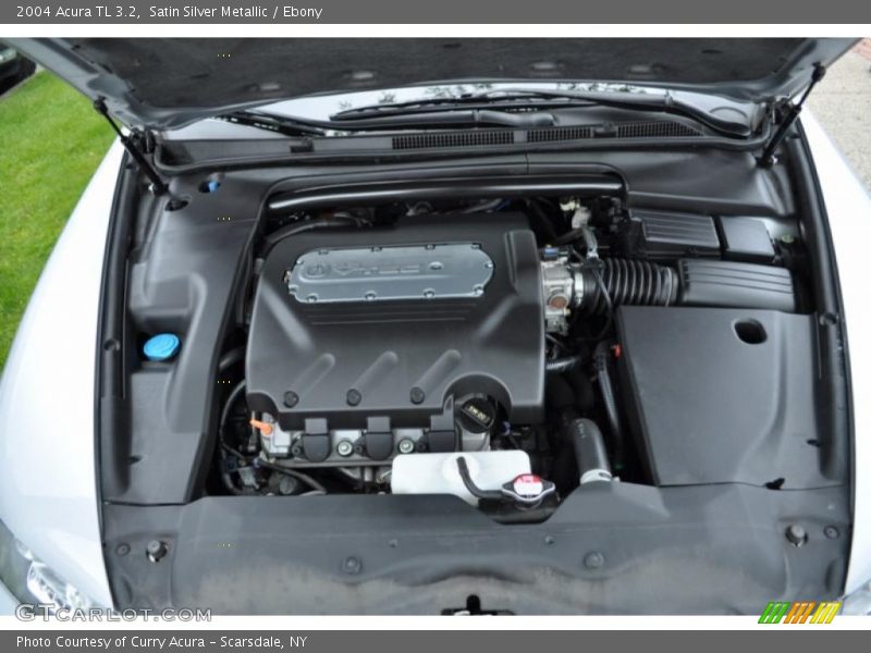 Satin Silver Metallic / Ebony 2004 Acura TL 3.2