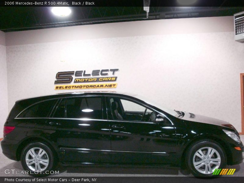 Black / Black 2006 Mercedes-Benz R 500 4Matic