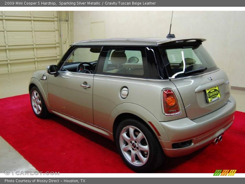  2009 Cooper S Hardtop Sparkling Silver Metallic