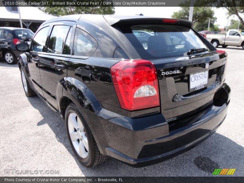 Brilliant Black Crystal Pearl / Dark Slate Gray/Medium Graystone 2010 Dodge Caliber SXT