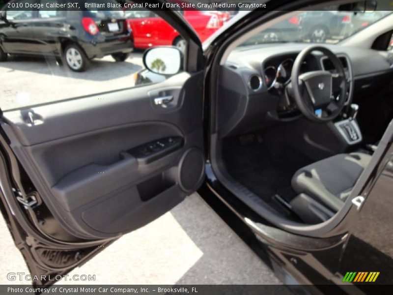 Brilliant Black Crystal Pearl / Dark Slate Gray/Medium Graystone 2010 Dodge Caliber SXT