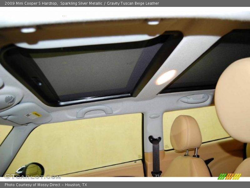 Sunroof of 2009 Cooper S Hardtop