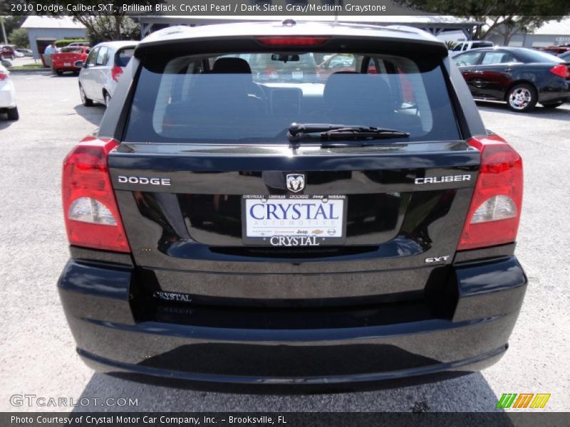 Brilliant Black Crystal Pearl / Dark Slate Gray/Medium Graystone 2010 Dodge Caliber SXT