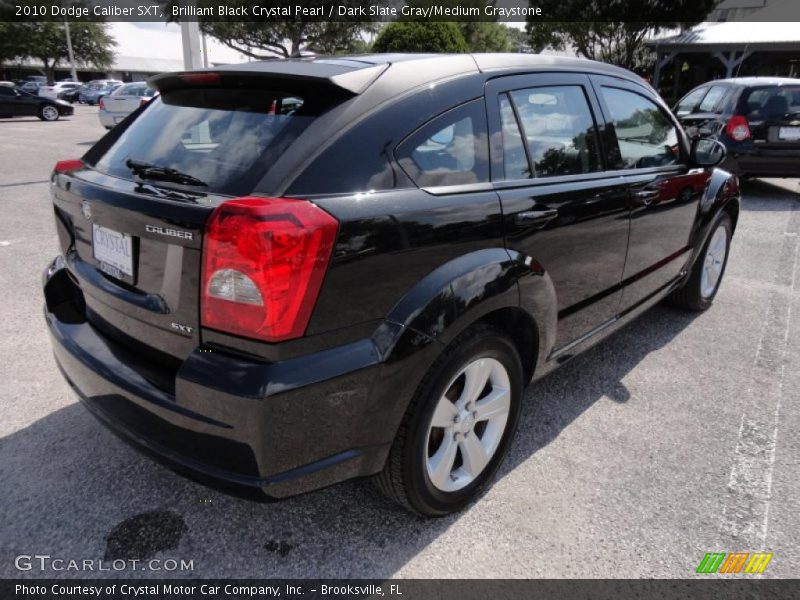 Brilliant Black Crystal Pearl / Dark Slate Gray/Medium Graystone 2010 Dodge Caliber SXT