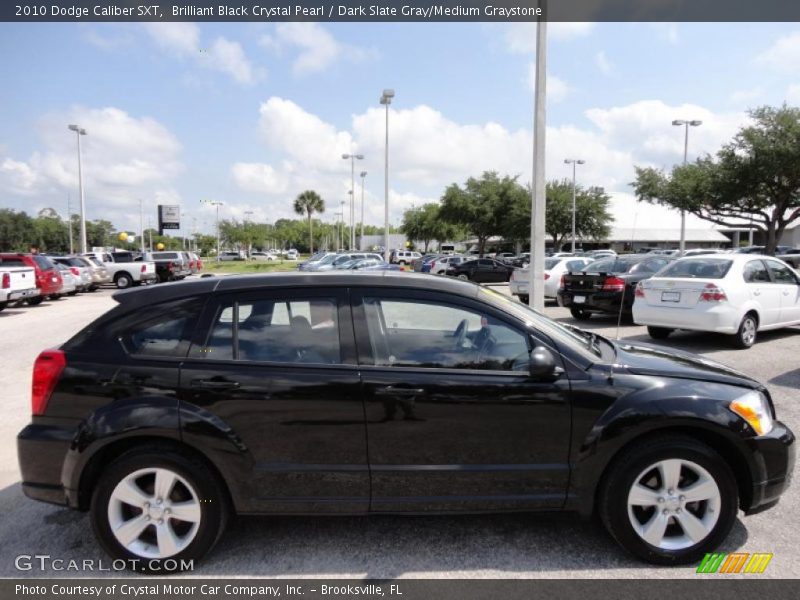Brilliant Black Crystal Pearl / Dark Slate Gray/Medium Graystone 2010 Dodge Caliber SXT