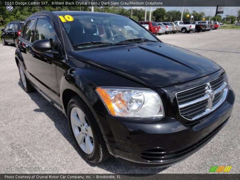 Brilliant Black Crystal Pearl / Dark Slate Gray/Medium Graystone 2010 Dodge Caliber SXT