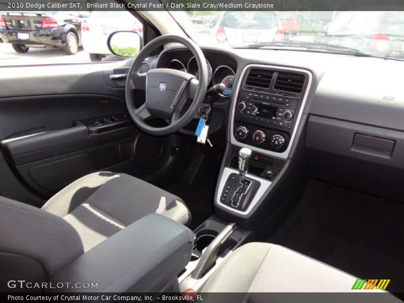 Brilliant Black Crystal Pearl / Dark Slate Gray/Medium Graystone 2010 Dodge Caliber SXT