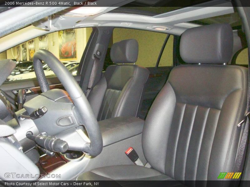 Black / Black 2006 Mercedes-Benz R 500 4Matic