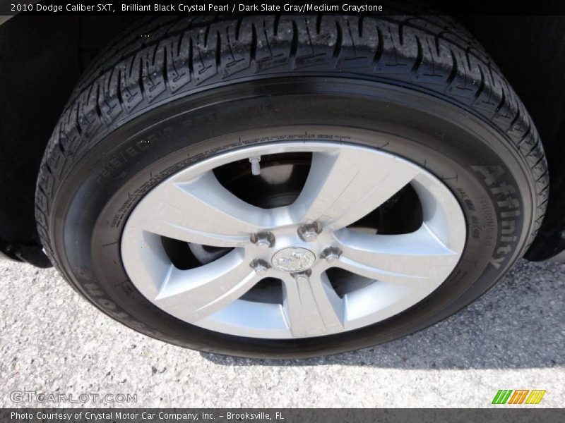Brilliant Black Crystal Pearl / Dark Slate Gray/Medium Graystone 2010 Dodge Caliber SXT