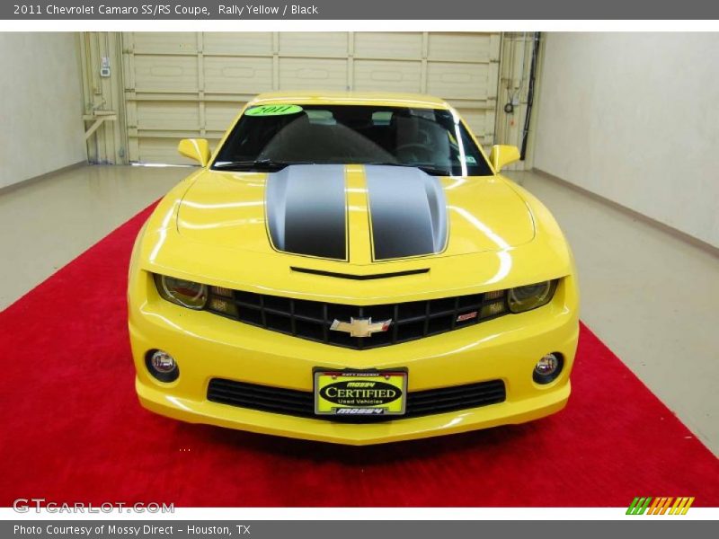 Rally Yellow / Black 2011 Chevrolet Camaro SS/RS Coupe