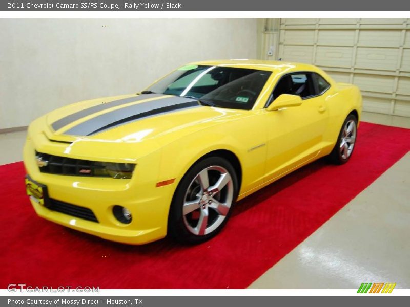 Rally Yellow / Black 2011 Chevrolet Camaro SS/RS Coupe