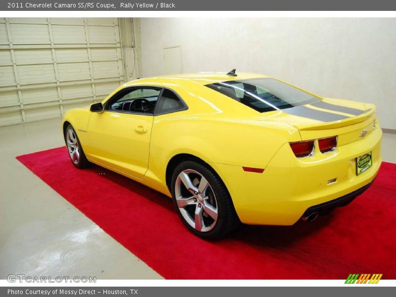 Rally Yellow / Black 2011 Chevrolet Camaro SS/RS Coupe