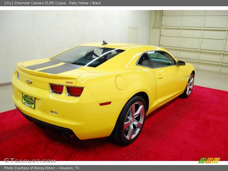 Rally Yellow / Black 2011 Chevrolet Camaro SS/RS Coupe
