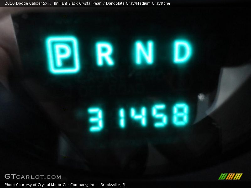 Brilliant Black Crystal Pearl / Dark Slate Gray/Medium Graystone 2010 Dodge Caliber SXT