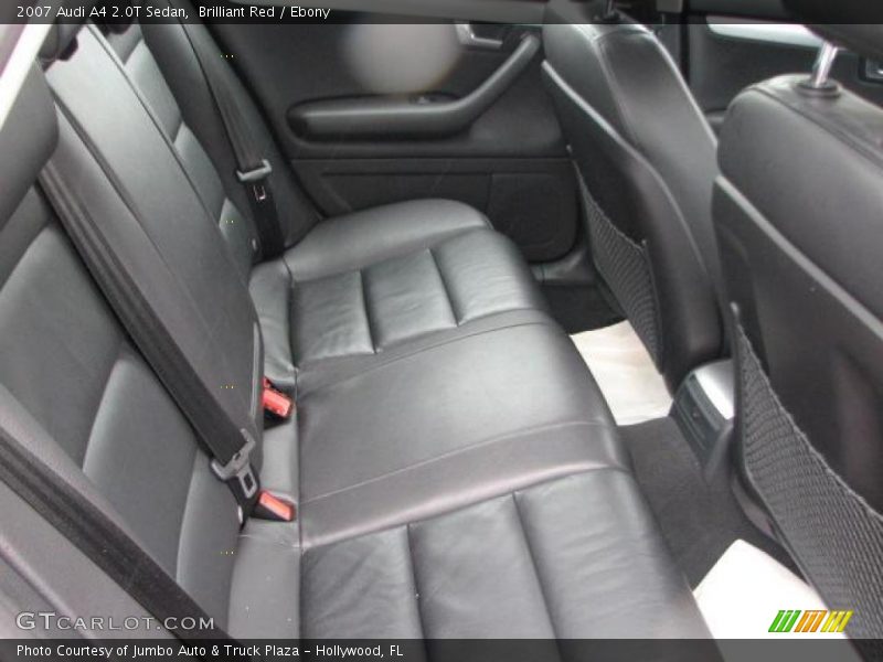 Brilliant Red / Ebony 2007 Audi A4 2.0T Sedan