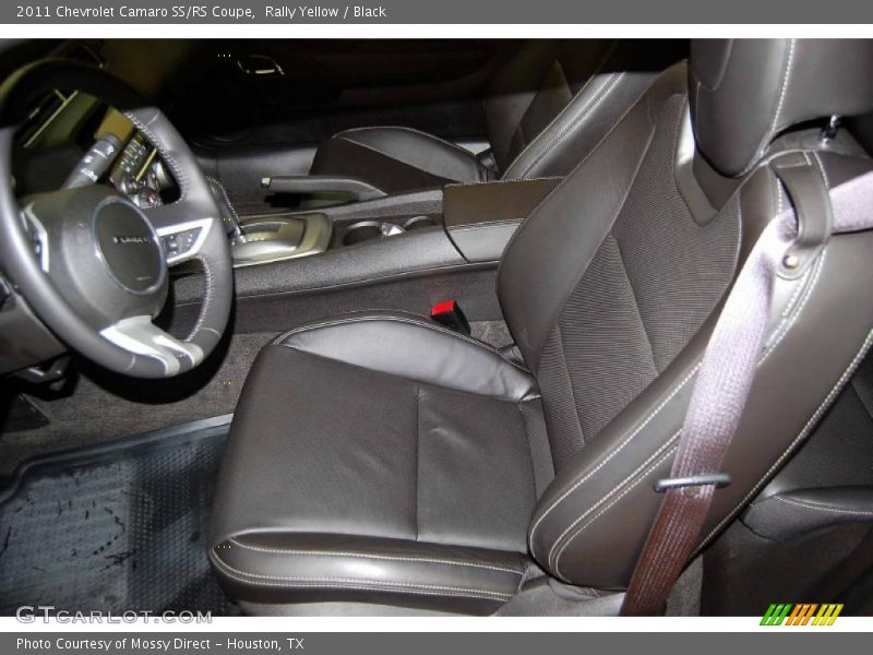 Rally Yellow / Black 2011 Chevrolet Camaro SS/RS Coupe
