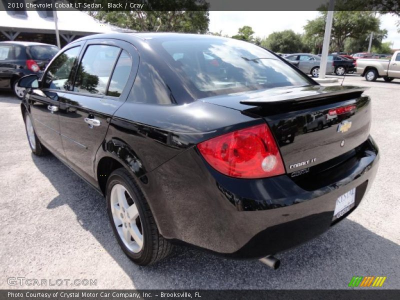 Black / Gray 2010 Chevrolet Cobalt LT Sedan