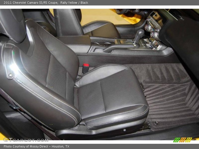 Rally Yellow / Black 2011 Chevrolet Camaro SS/RS Coupe