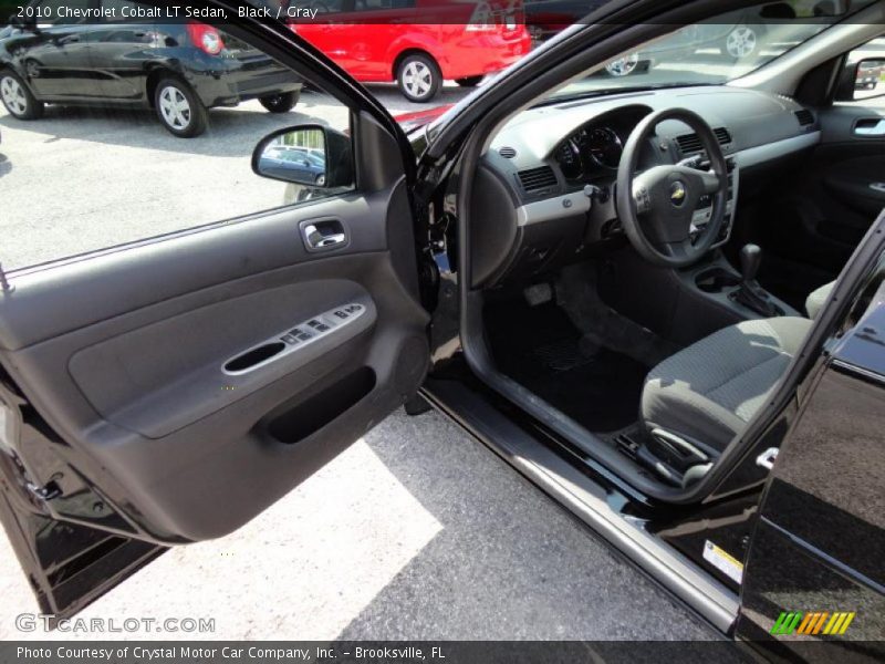 Black / Gray 2010 Chevrolet Cobalt LT Sedan