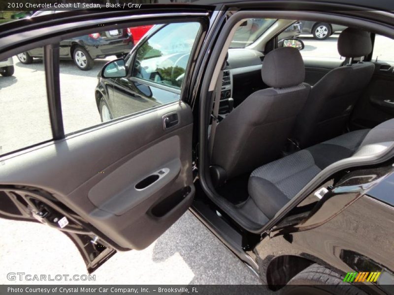 Black / Gray 2010 Chevrolet Cobalt LT Sedan