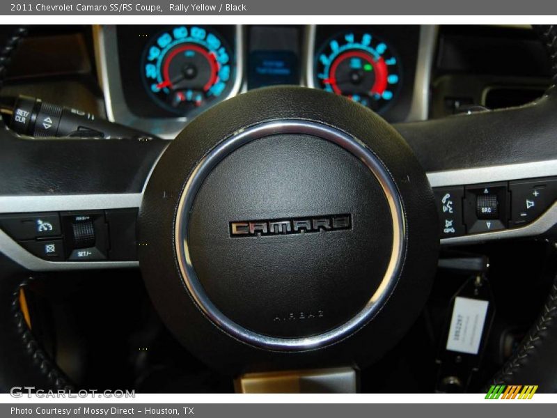 Rally Yellow / Black 2011 Chevrolet Camaro SS/RS Coupe