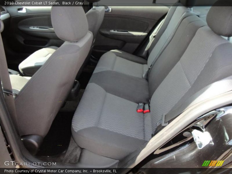Black / Gray 2010 Chevrolet Cobalt LT Sedan