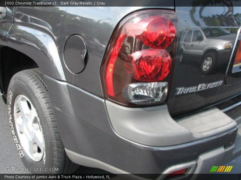 Dark Gray Metallic / Gray 2003 Chevrolet TrailBlazer LT