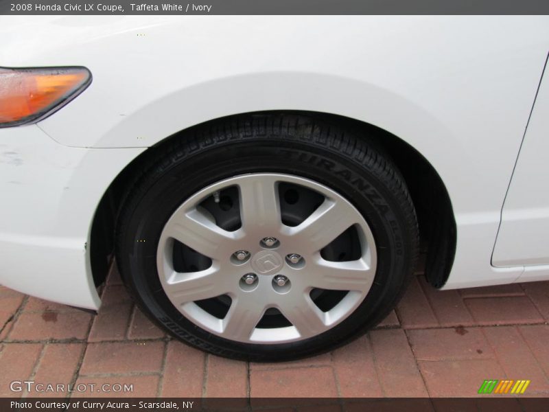 Taffeta White / Ivory 2008 Honda Civic LX Coupe