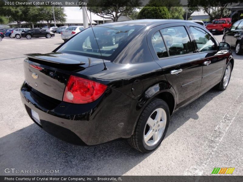 Black / Gray 2010 Chevrolet Cobalt LT Sedan