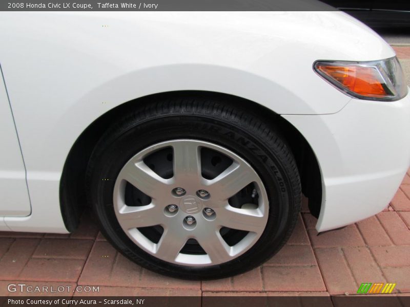 Taffeta White / Ivory 2008 Honda Civic LX Coupe