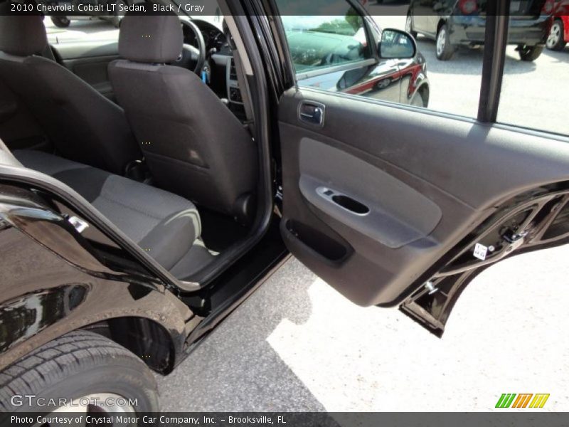 Black / Gray 2010 Chevrolet Cobalt LT Sedan