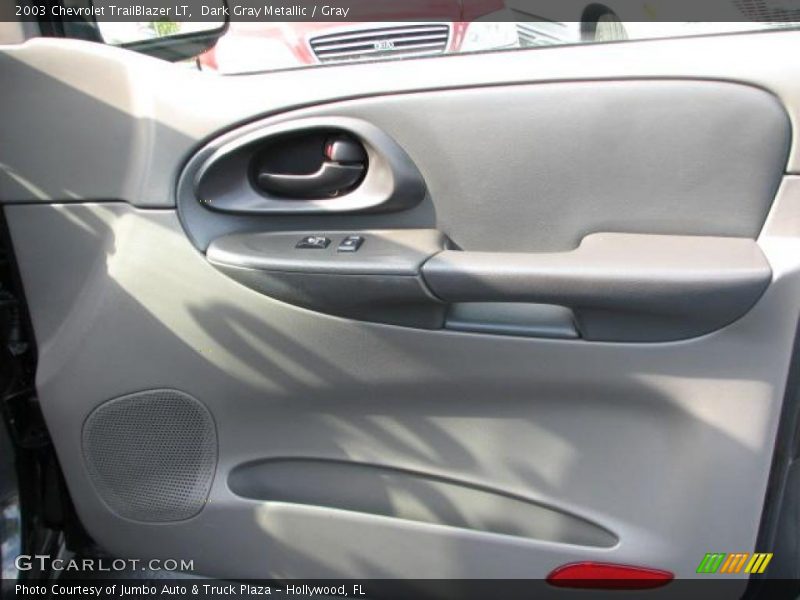 Dark Gray Metallic / Gray 2003 Chevrolet TrailBlazer LT