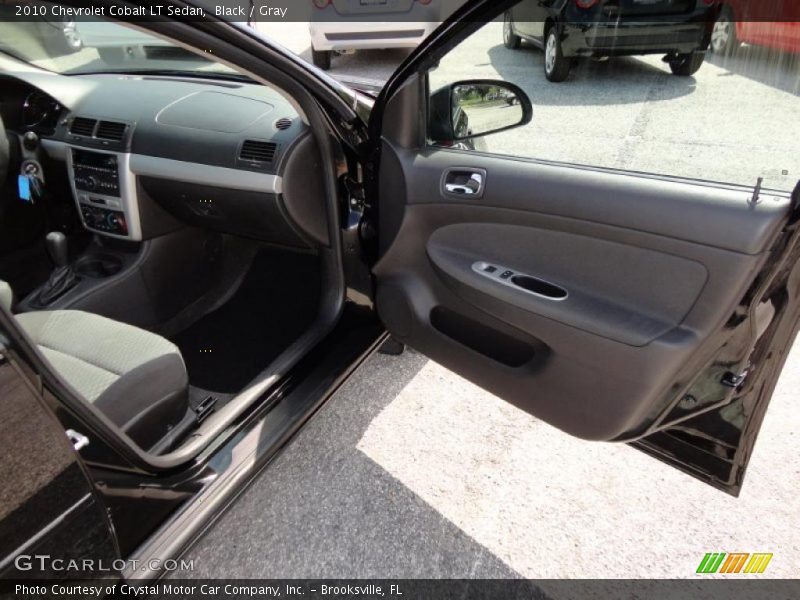 Black / Gray 2010 Chevrolet Cobalt LT Sedan