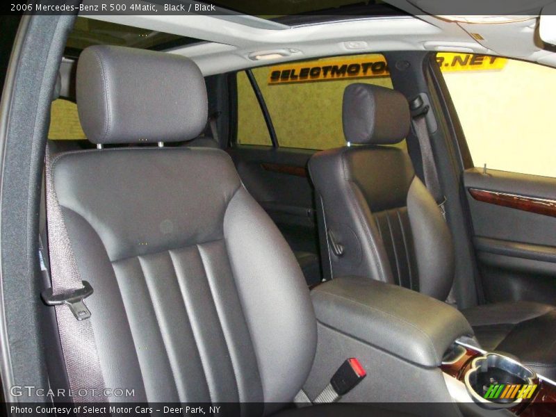 Black / Black 2006 Mercedes-Benz R 500 4Matic