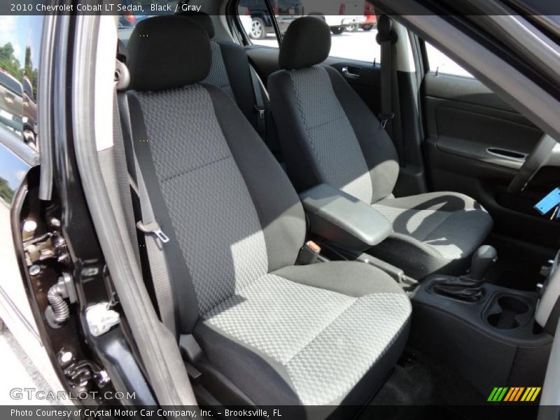 Black / Gray 2010 Chevrolet Cobalt LT Sedan