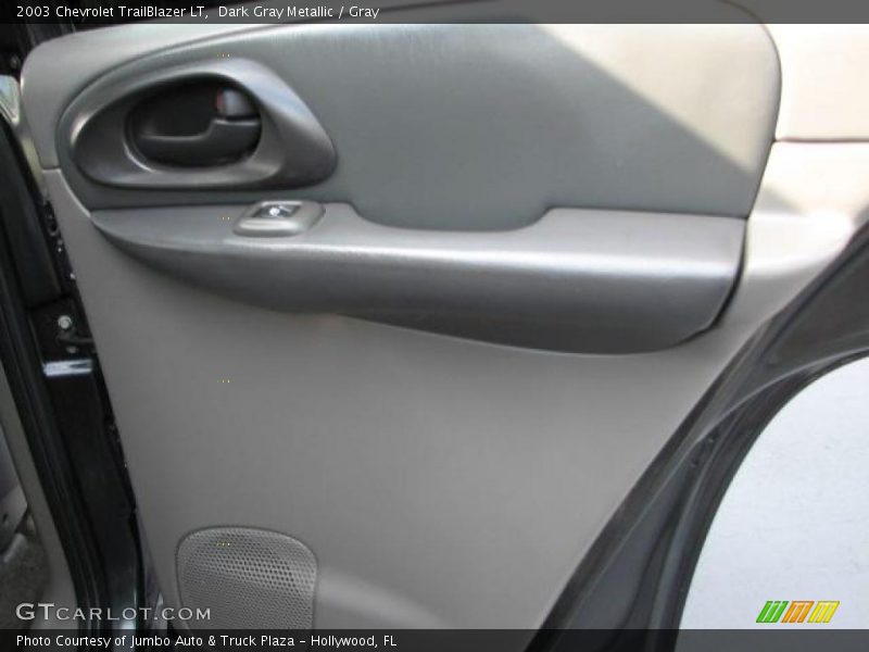 Dark Gray Metallic / Gray 2003 Chevrolet TrailBlazer LT
