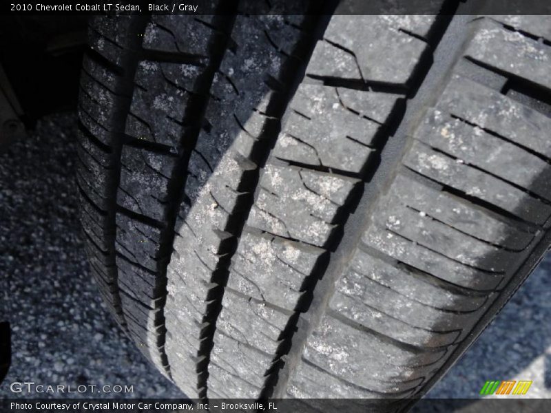 Black / Gray 2010 Chevrolet Cobalt LT Sedan