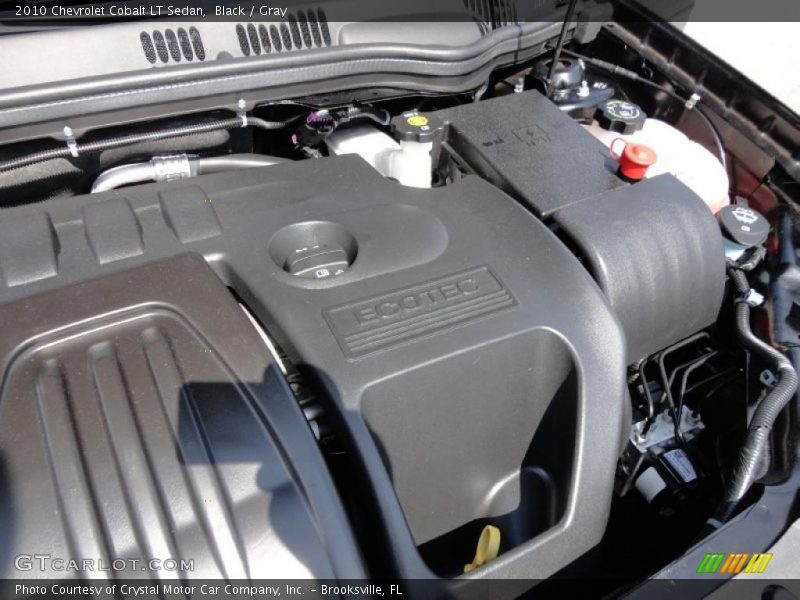 Black / Gray 2010 Chevrolet Cobalt LT Sedan