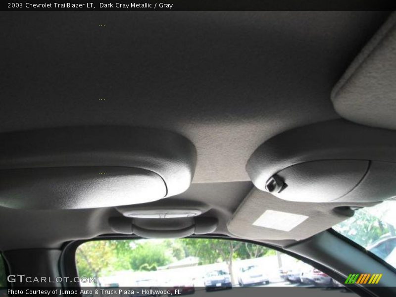 Dark Gray Metallic / Gray 2003 Chevrolet TrailBlazer LT