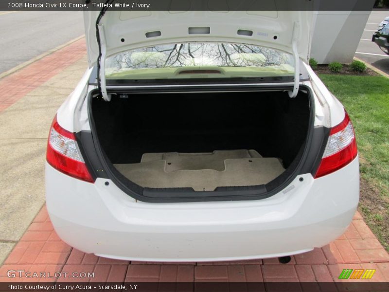 Taffeta White / Ivory 2008 Honda Civic LX Coupe