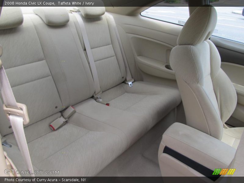 Taffeta White / Ivory 2008 Honda Civic LX Coupe
