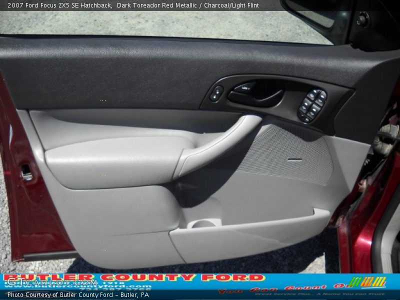 Dark Toreador Red Metallic / Charcoal/Light Flint 2007 Ford Focus ZX5 SE Hatchback