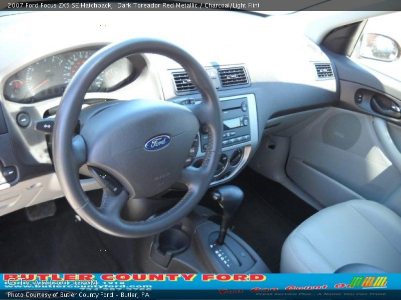 Dark Toreador Red Metallic / Charcoal/Light Flint 2007 Ford Focus ZX5 SE Hatchback
