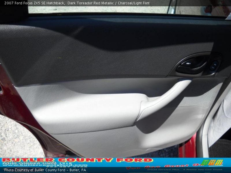 Dark Toreador Red Metallic / Charcoal/Light Flint 2007 Ford Focus ZX5 SE Hatchback