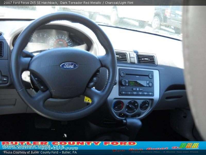 Dark Toreador Red Metallic / Charcoal/Light Flint 2007 Ford Focus ZX5 SE Hatchback