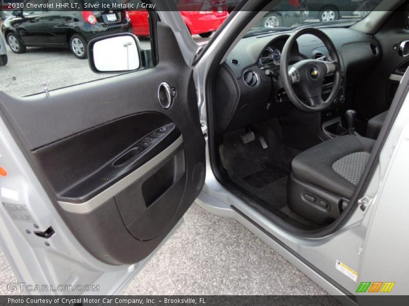 Silver Ice Metallic / Gray 2010 Chevrolet HHR LT
