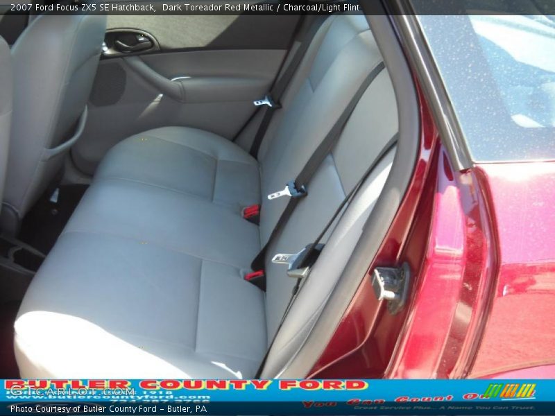 Dark Toreador Red Metallic / Charcoal/Light Flint 2007 Ford Focus ZX5 SE Hatchback