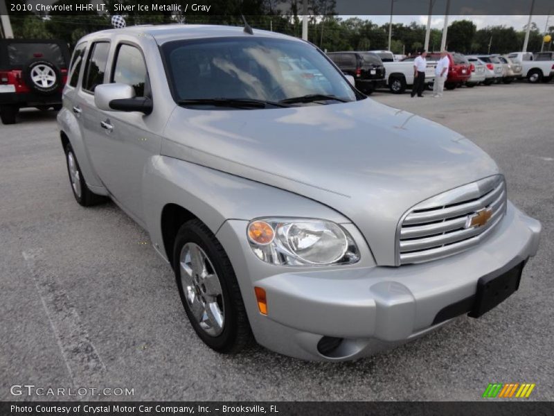 Silver Ice Metallic / Gray 2010 Chevrolet HHR LT