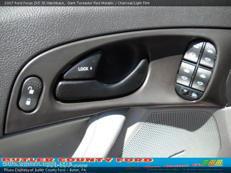 Dark Toreador Red Metallic / Charcoal/Light Flint 2007 Ford Focus ZX5 SE Hatchback